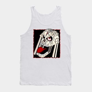 Skull zombie thing Tank Top